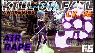 Dragon Nest PvP: Air Rape Combo Majesty (정화의빛) Awakening KDN KOF 95