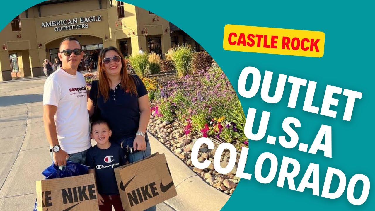 Recorriendo tiendas en Outlet Castle Rock, USA, Colorado YouTube