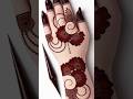 simple easy stylish mehndi design for back hand| #mehndi #hennadesign #mehandi #mehndidesign