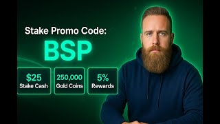 CRAZY BONUS 🔥 Stake US Promo Code BSP $25 + 250K GC 2026
