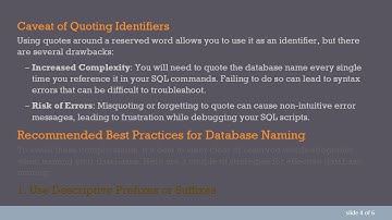 How to Create a Database Named delete in SQL Server: Avoiding Reserved Word Errors