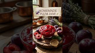 I Tried Making Plum Jam for the First Time and WOW! Easy Homemade Recipe.