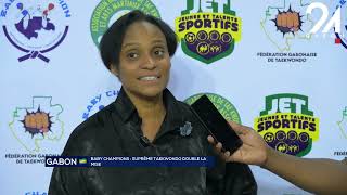 GABON TAEKWONDO - BABY CHAMPIONS : SUPRÊME TAEKWONDO DOUBLE LA MISE