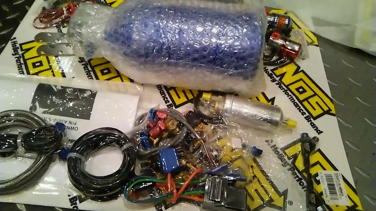 NOS ナイトロスオキサイド オートバイ用キット - YouTube