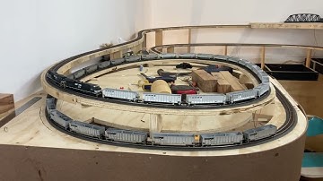 N scale layout update, the extension is up and running!