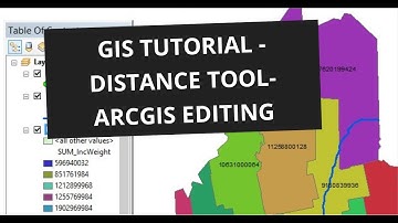 GIS Tutorial   Distance Distance Tool   ArcGIS