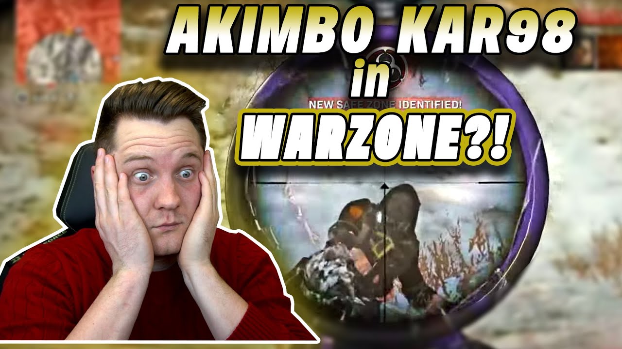 AKIMBO KAR98 in WARZONE | MADsti Reaction auf METAPHOR