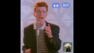 I made a discord bot that rick rolls you