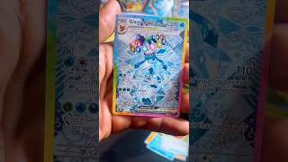 Prismatic evolutions-Finally pulled a rare card! glaceon ex!🔥 #pokemon #subscribe  #pokemonchannel