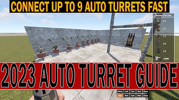 Rust Auto Turret Guide 2023 + Configuration