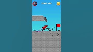 Draw Bridge Impossible level 439 😲🤯|| Draw Bridge Car || #drawbridge #viral #mobilegames #shorts