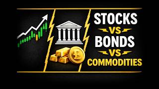 Investing 101 Stocks vs Bonds vs Commodities #stockmarket #investing #finance #stocks #money #bonds