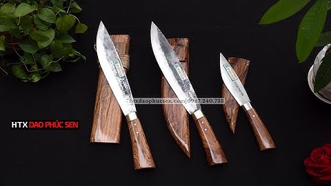 DAO PHÚC SEN, COMBO 3 DAO MÈO  CỰC CHẤT_HÀNG CHUẨN CỦA HTX DAO PHÚC SEN