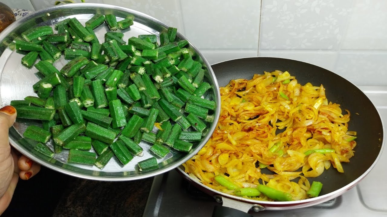 Meethi Bhindi || Breakfast recipe || Super Tasty and Easy Recipe By Farhana Cooking 