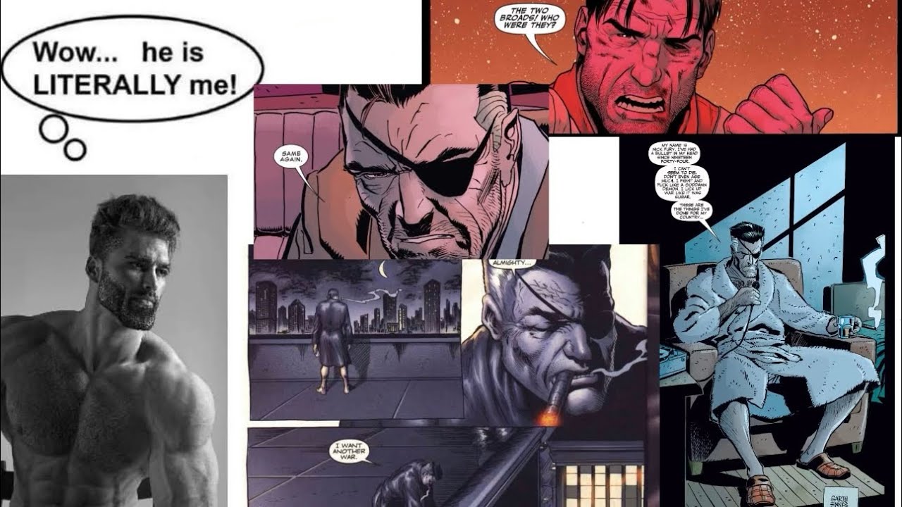 Garth Ennis Nick Fury is the best Nick Fury