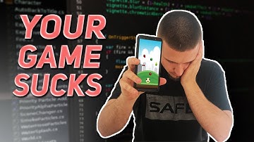 Your Video Game Sucks