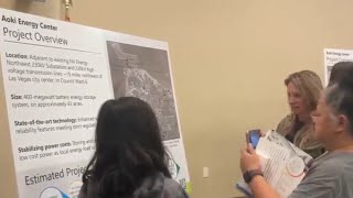 Neighbors voice concerns about proposed battery storage facility in northwest Las Vegas
