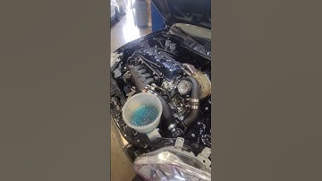 In-house Built K24 first startup 💪 #bakerbuiltgarage #k24 #ekhatch #vtec #hondacivic #turbo