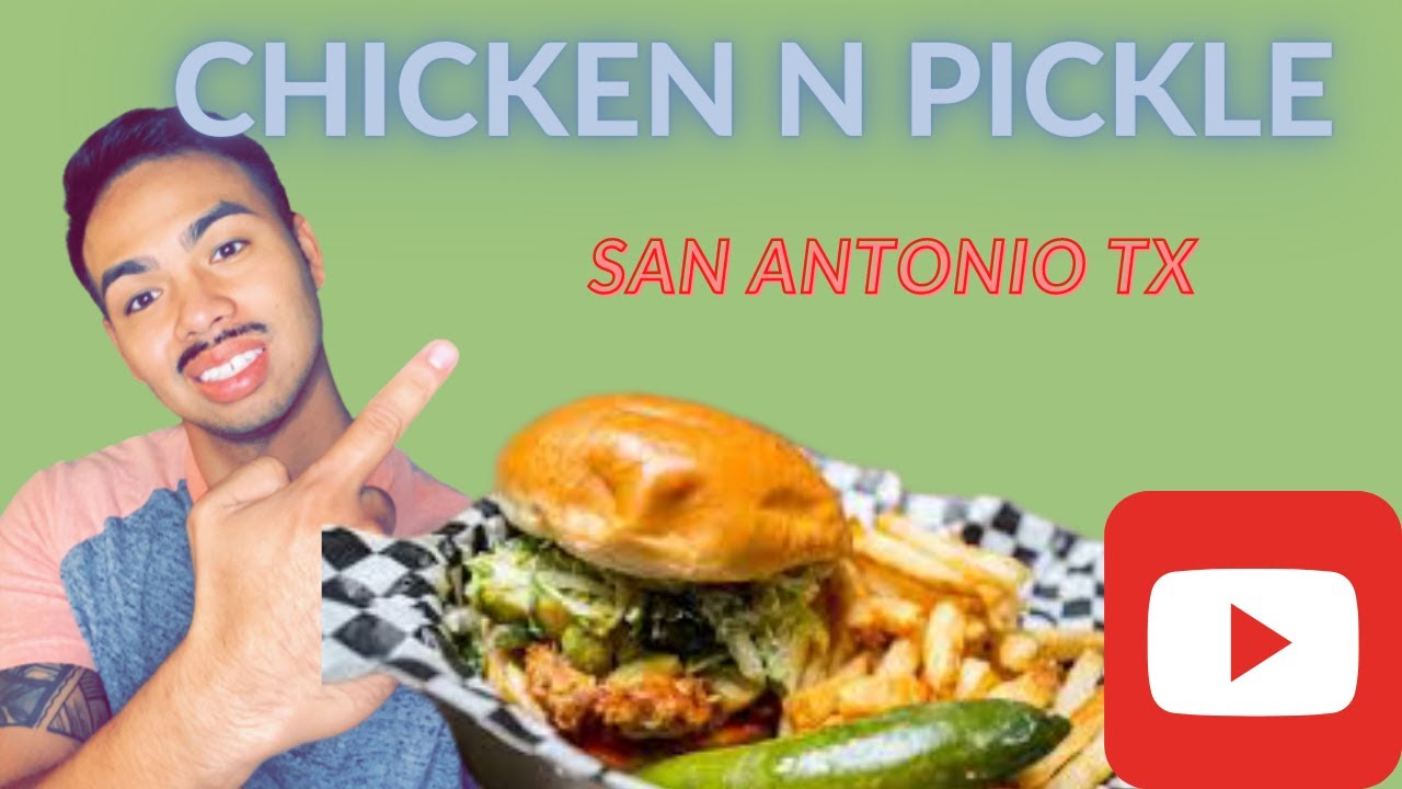 Chicken N Pickle! FOOD TOUR San Antonio, TX USA! YouTube