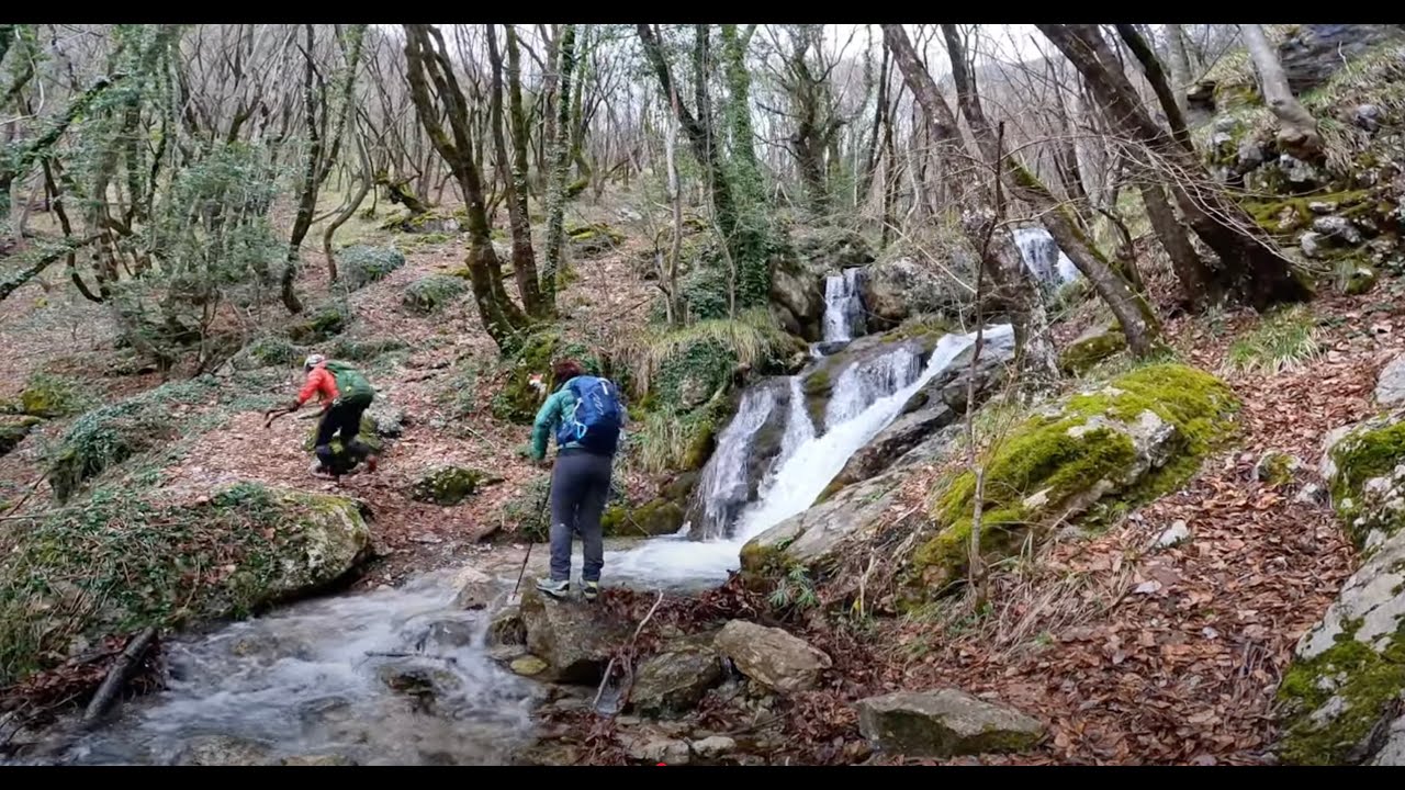 16 marzo 2025 Zompo Lo Schioppo, Buco del cauto ed Eremo del Cauto da La Fossa (MORINO AQ)4K