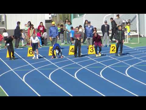 全国統一かけっこチャレンジ2016ｉｎ清水総合陸上競技場 100ｍ走　13組
