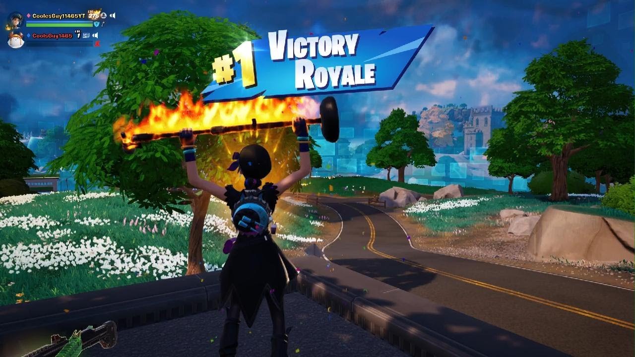 #1 *NEW* BLACK TIE MASQUERADE ON HUNTRESS HELSIE SKIN IN FORTNITE PS5 + A VICTORY ROYALE WIN! (DUO)