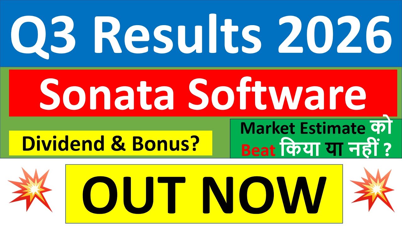 Sonata Software q3 results 2026 | Sonata Software results today | Sonata Software Share News today