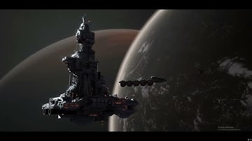 Alien on loose: Opening Scene:- Aliens  Dark Descent