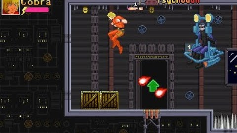 Space Adventure Cobra RetPixMod Game. Level 2-2: Schultz, where are you?