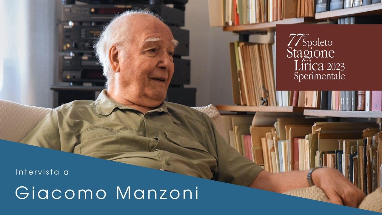 Intervista a Giacomo Manzoni - LA LEGGE / GLI OCCHI DI IPAZIA - 77ma Stagione Lirica Sperimentale