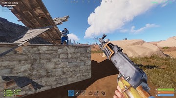 RUST | quickest raid defense of all time?? GF ae respect for the online attempt