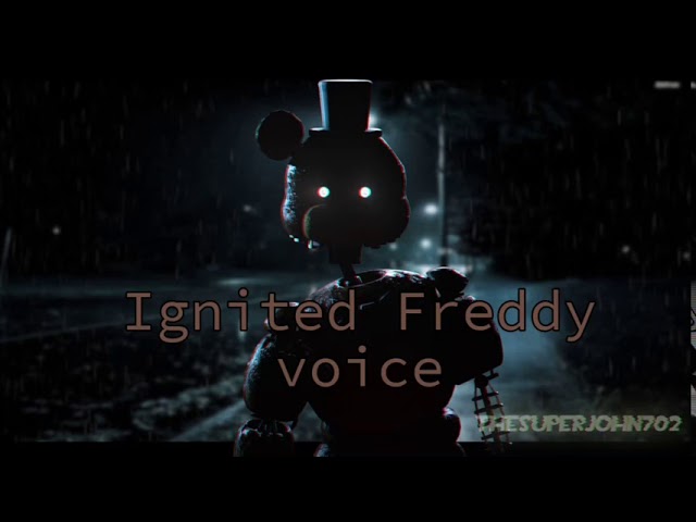 The Joy of Creation Story Mode Ignited Freddy jingle HD 