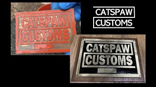 How To Acid Etch Br With Vinyl Masking