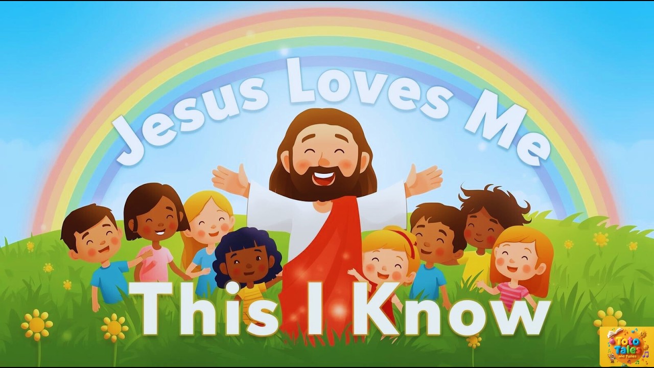 Jesus Loves Me This I Know | Christian Song for Kids | Bible Songs for ...