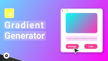 Random Gradient Generator using JavaScript | Create Your Own Gradient Generator 😊