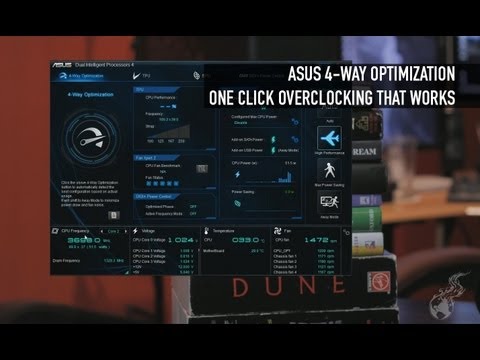ASUS 4-Way Optimization - One Click Overclocking (It Actually Works)