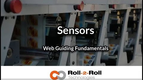 Importance of Sensors in Web Guiding Systems
