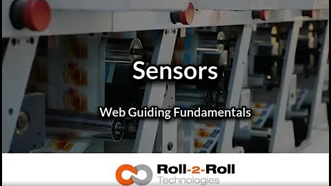 Importance of Sensors in Web Guiding Systems