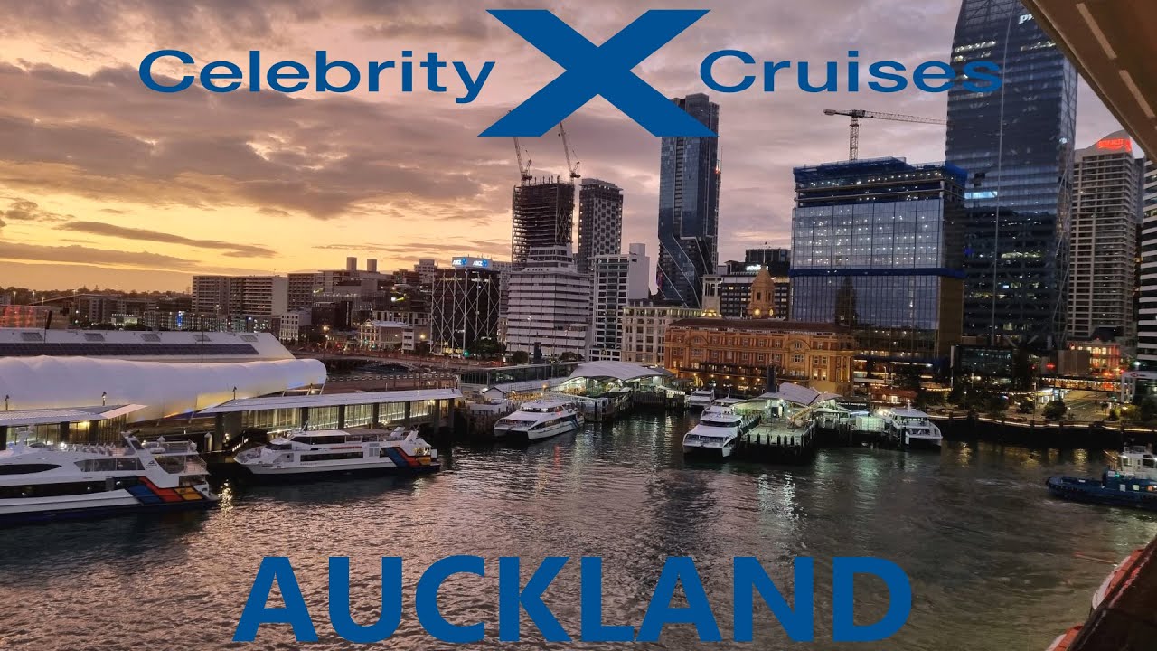 Celebrity Cruises At Auckland New Zealand YouTube