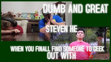 **Road to 10K** Reacting to @StevenHe When you finally find someone to geek out with