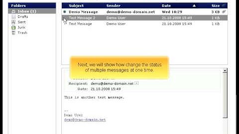 RoundCube Marking emails by Host4Go Tutorials