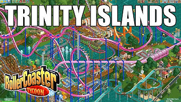 Trinity Islands Playthrough - RollerCoaster Tycoon - OpenRCT2