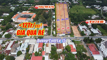 3 Lô Rẻ Mặt Tiền Tỉnh Lộ 15 Củ Chi TP HCM | BĐS Minh Land  #395