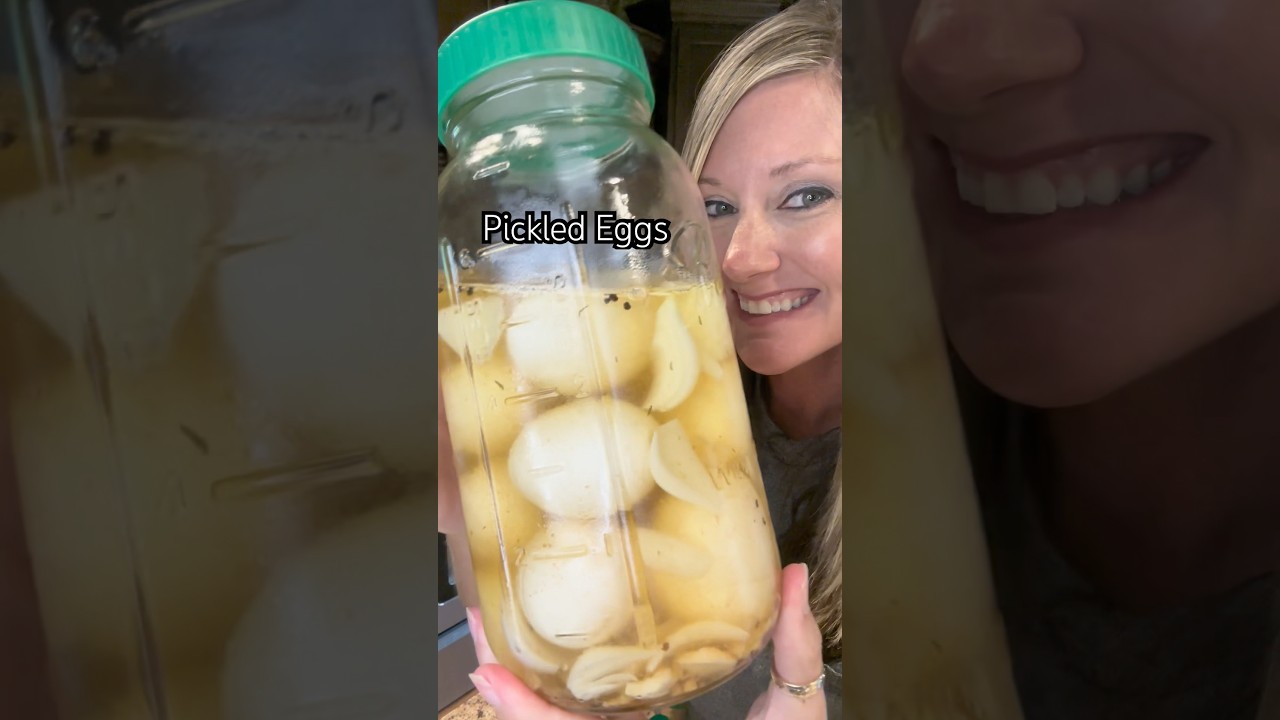 Pickled Eggs Recipe #countrycooking #pickled #pickledeggs #bluegrass #mae