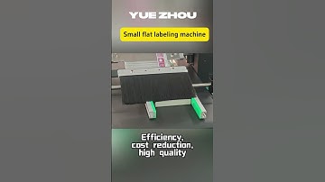 Yuezhou Auto flat surface labeling machine for small box flat surface labeling #labelingmachine#box