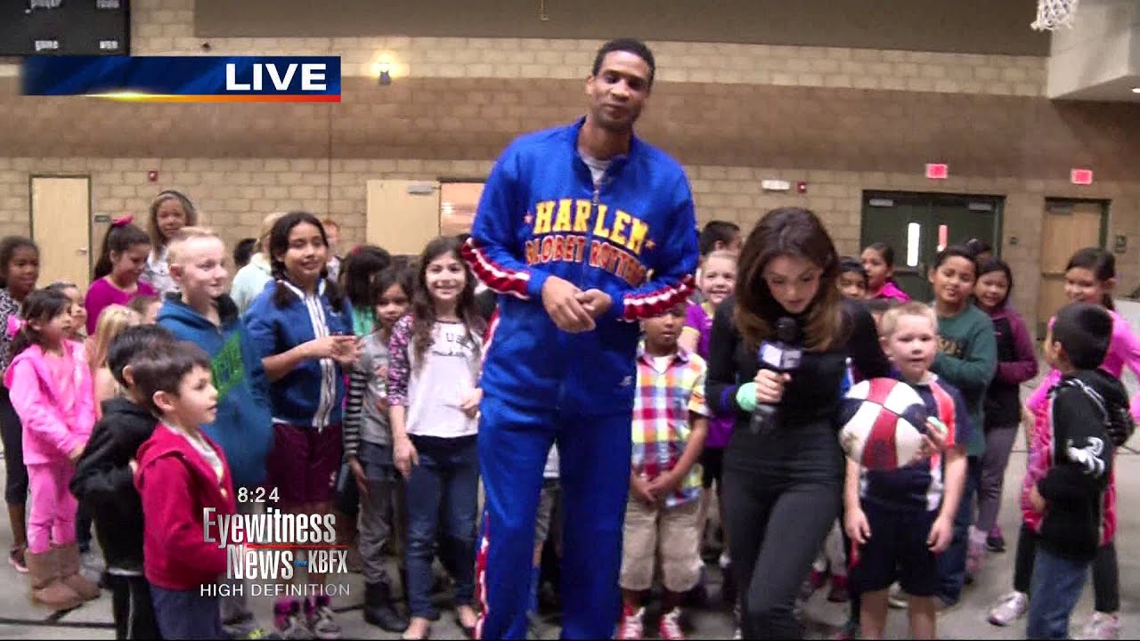 KBAK/KBFX Live Hits Globetrotters Preview with Doctor Douglas K