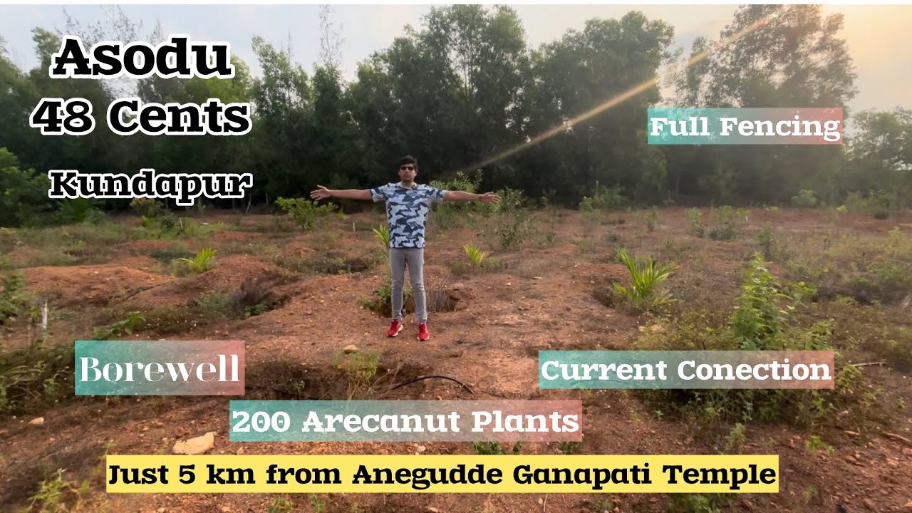 48 Cents Asodu Just 5 Km From Anegudde Temple Electricity 48-cents-asodu-just-5-km-from-anegudde-temple-electricity