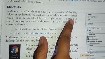 Class-4 | Computer Science Lesson-2 Managing File and Folder | Part-3 | What is Shortcuts ?