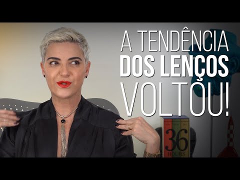 Vídeo: Os vestidos de lenço estão na moda?