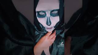 #shorts Skull Makeup Look using my @fxcrate April Subscription Box